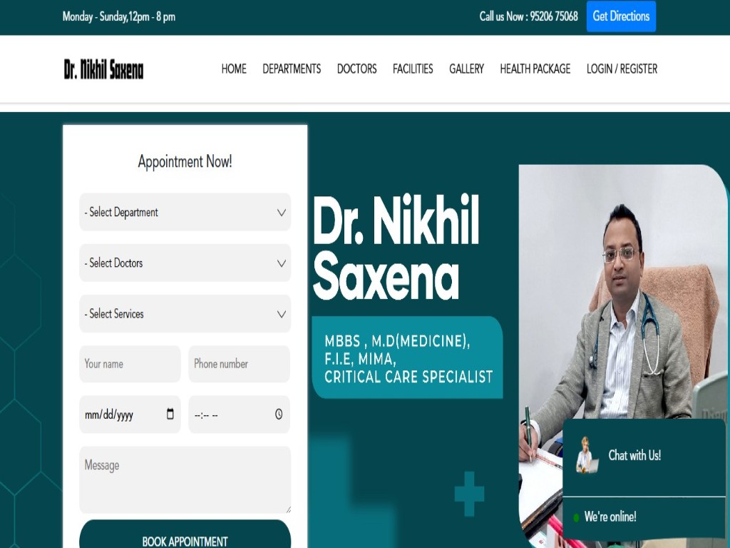Dr. Nikhil Saxena